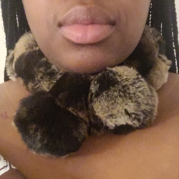 Accessories - Authentic Luxurious 24" Rabbit.fur scarf